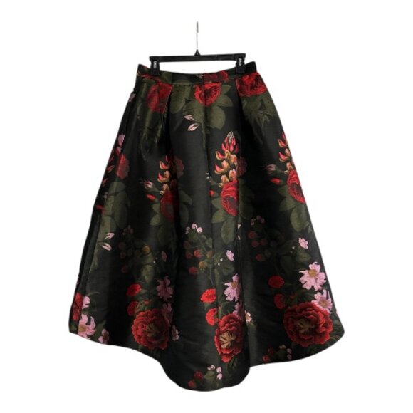 Hutch High-Low Floral Jacquard Skirt Medium NWT - Picture 5 of 7